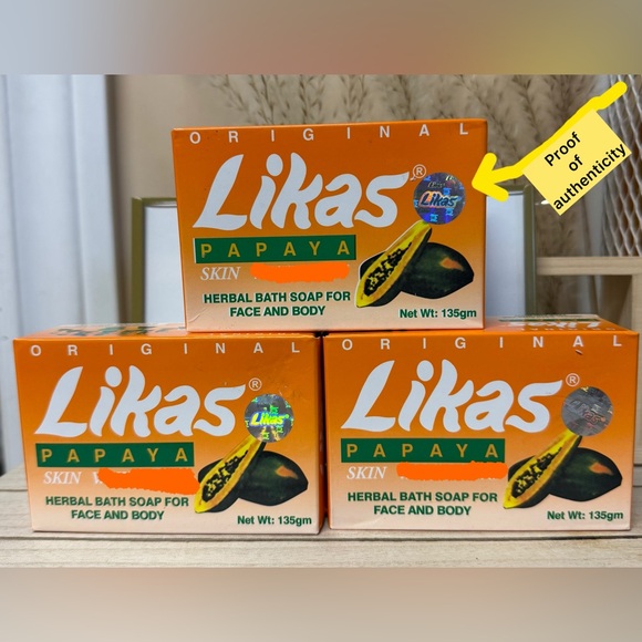 LIKAS PAPAYA SOAP 100% Authentic from Watson Philippines||Bundle of 3 Bars - Picture 1 of 3